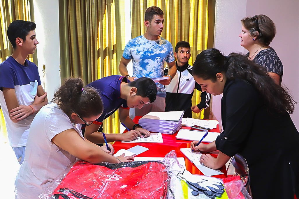 Alumnos del programa Estudia-Trabaja / Ayuntamiento de Argamasilla de Calatrava