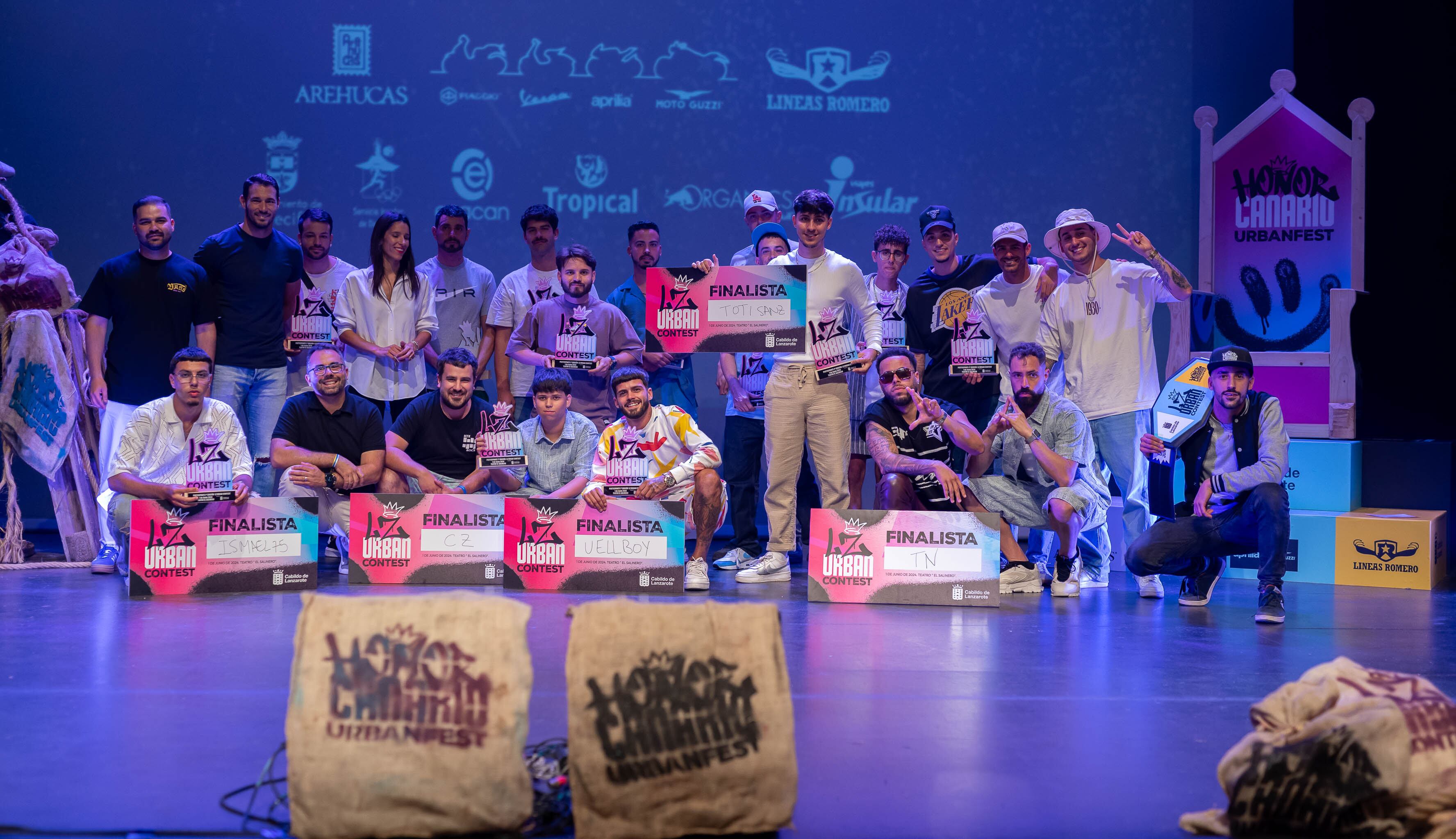 Premiados y finalistas del primer ‘Lz Urban Contest’.