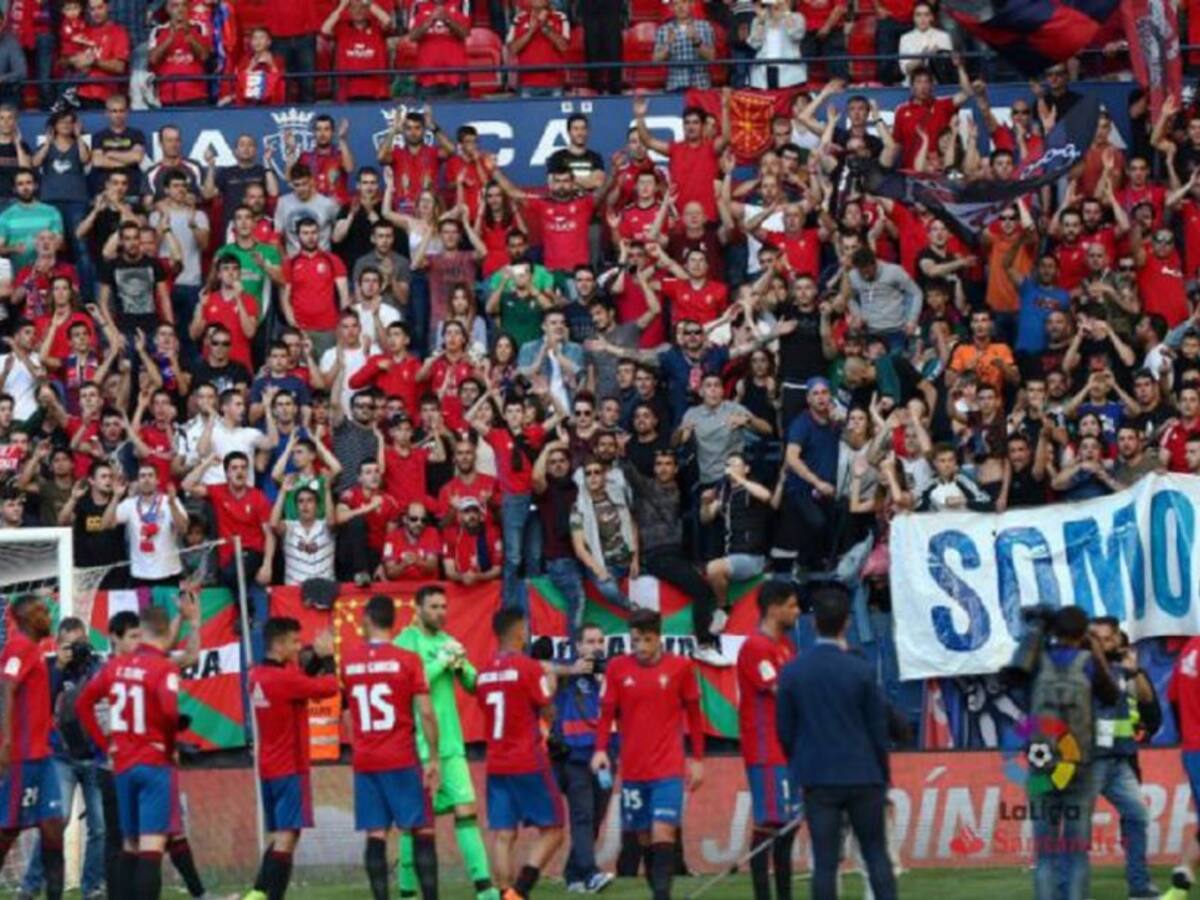 Osasuna cuarto tope salarial más bajo en primera