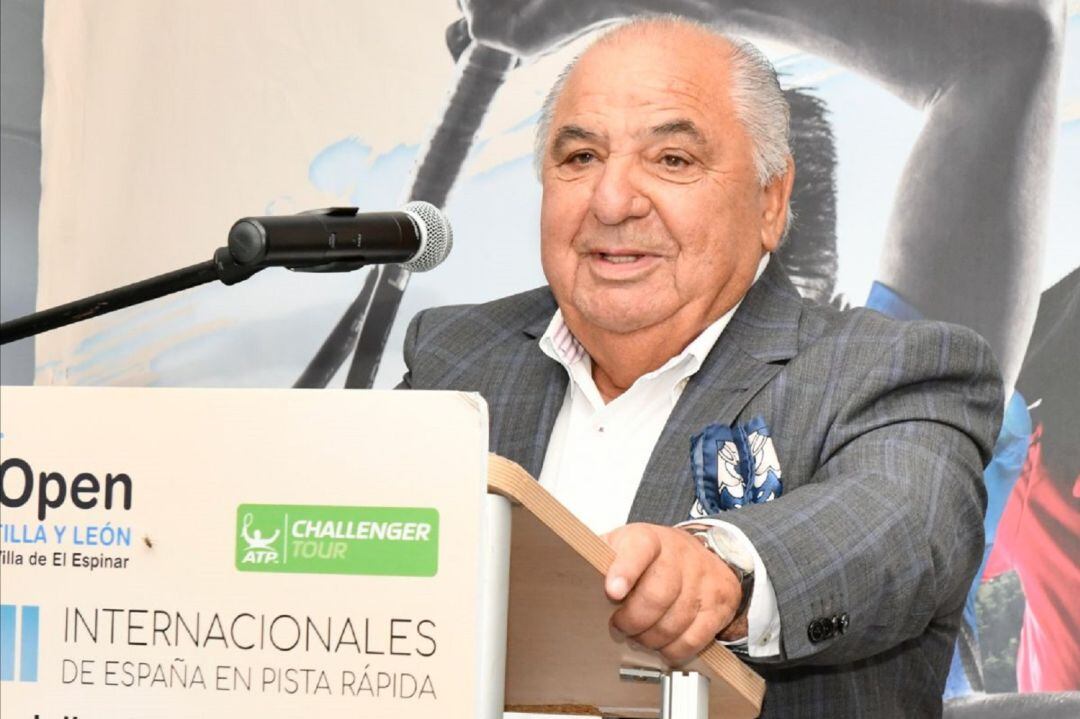 Fallece Pedro Muñoz, fundador del Open de tenis Villa de El Espinar