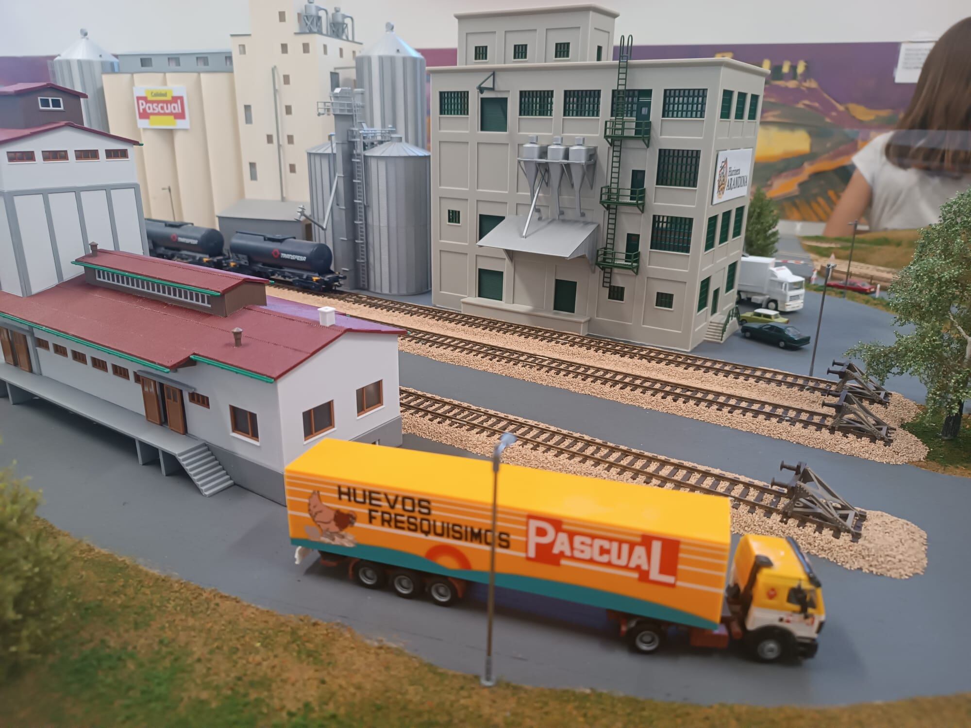 Maqueta del Museo del Tren en Aranda de Duero