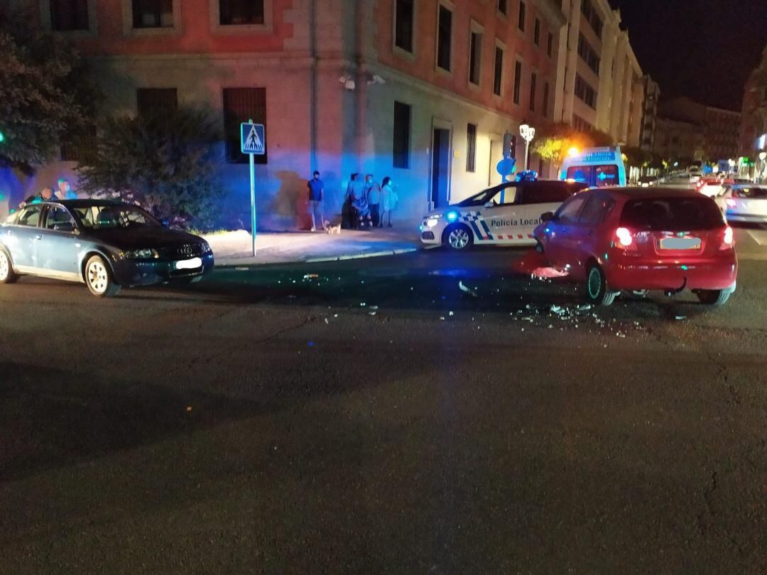 El accidente se produjo en la avenida de Hornos Caleros