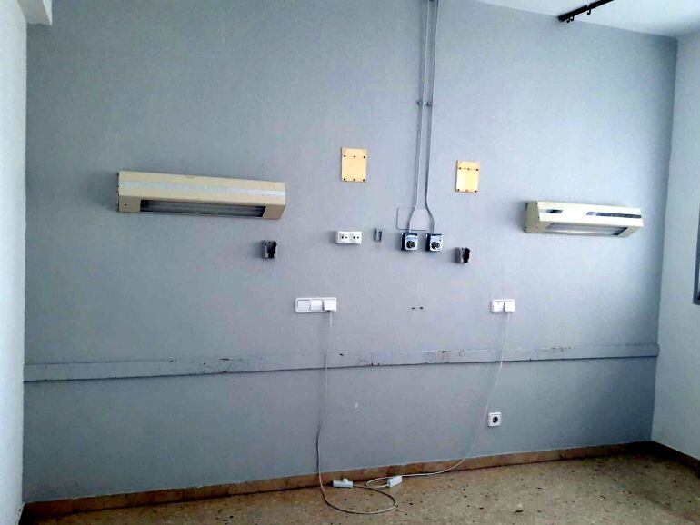 Ya se ha iniciado el vaciado de las habitaciones de la 3º planta 