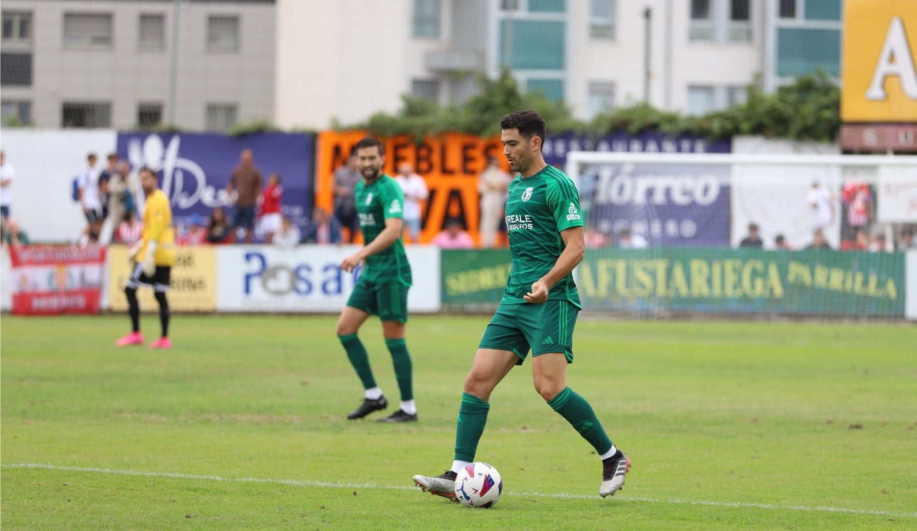 Andy en un partido de pretemporada. / Foto: BCF Media