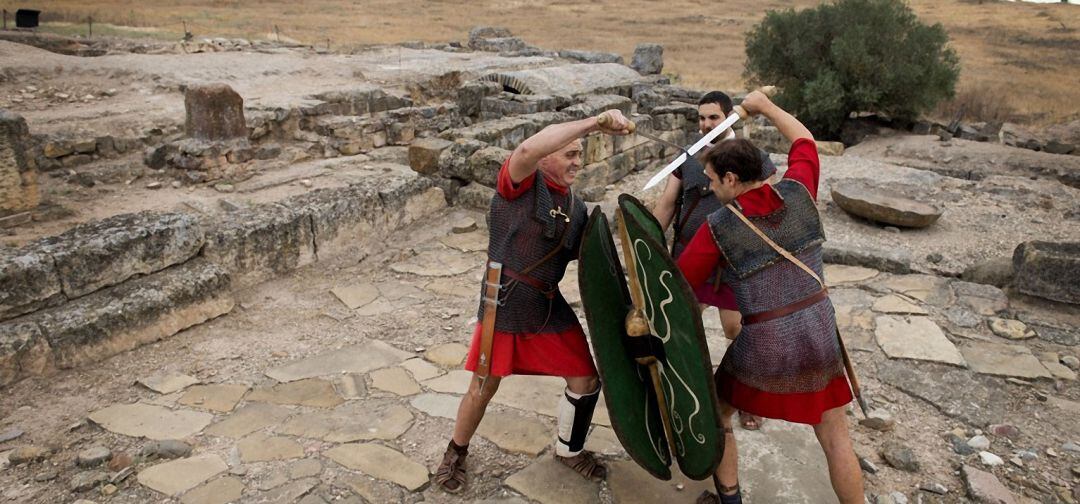 Recreación realizada en Cástulo dentro del &#039;Viaje al tiempo de los íberos&#039;