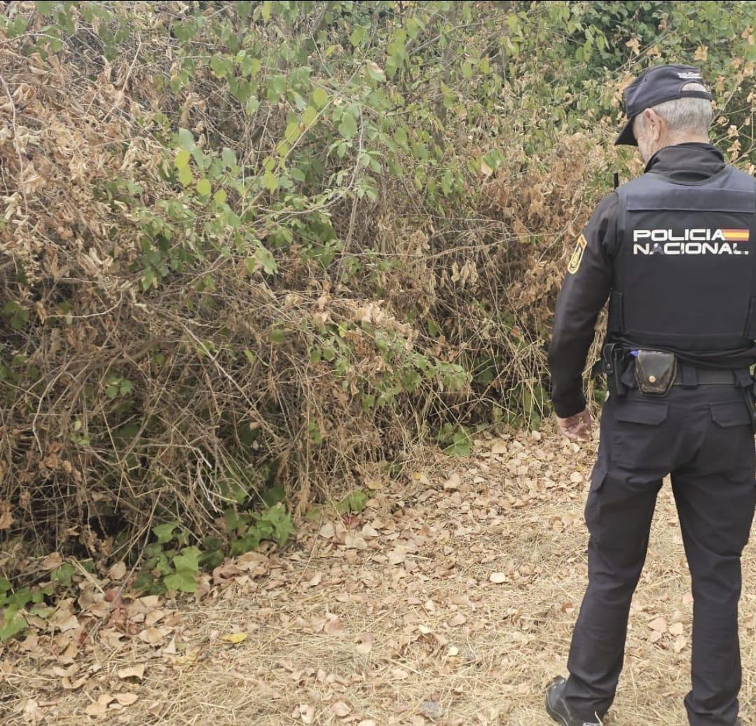 Lugar en el que se encontró el cadáver