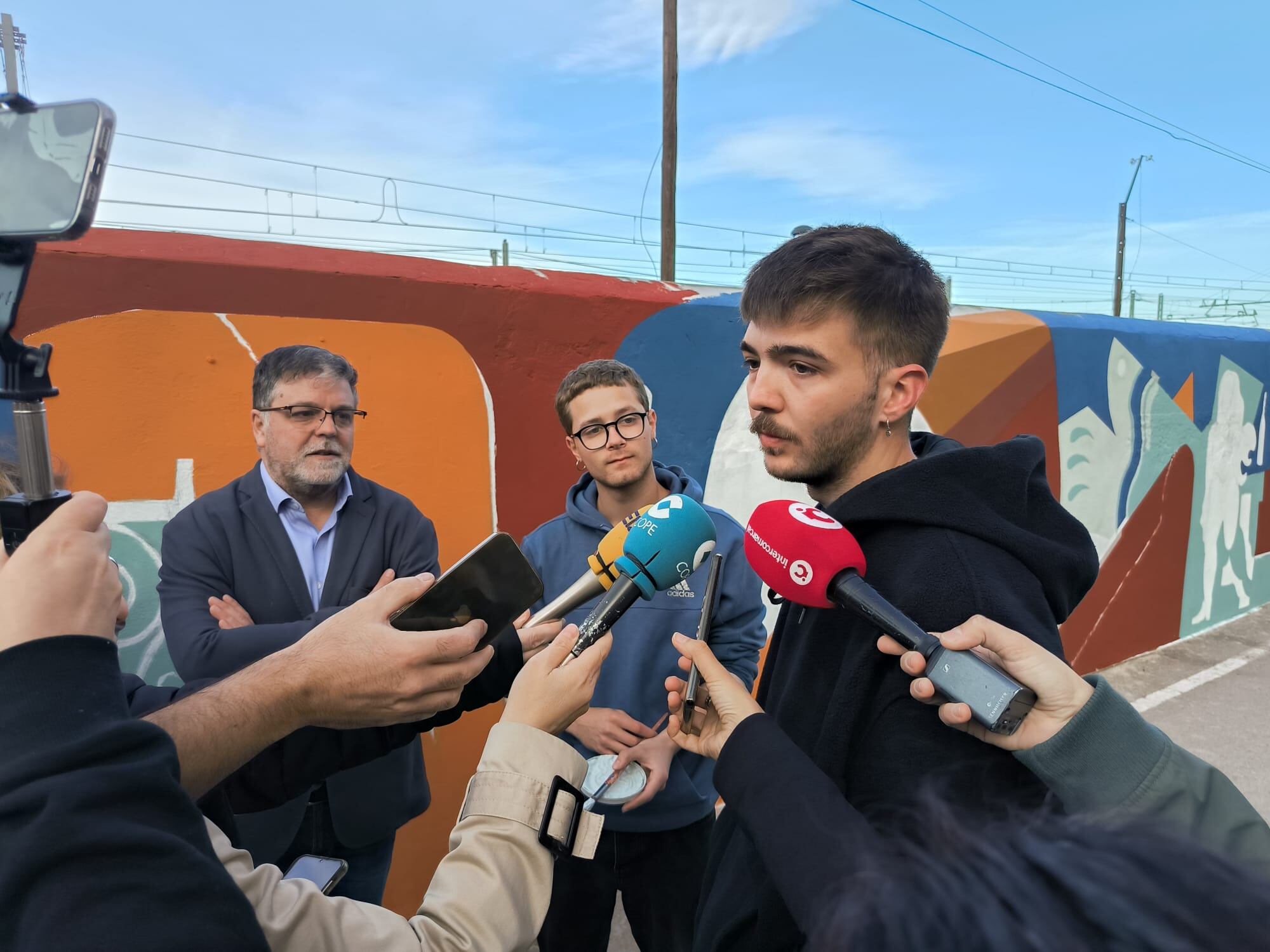 Pablo y Telmo explican su obra