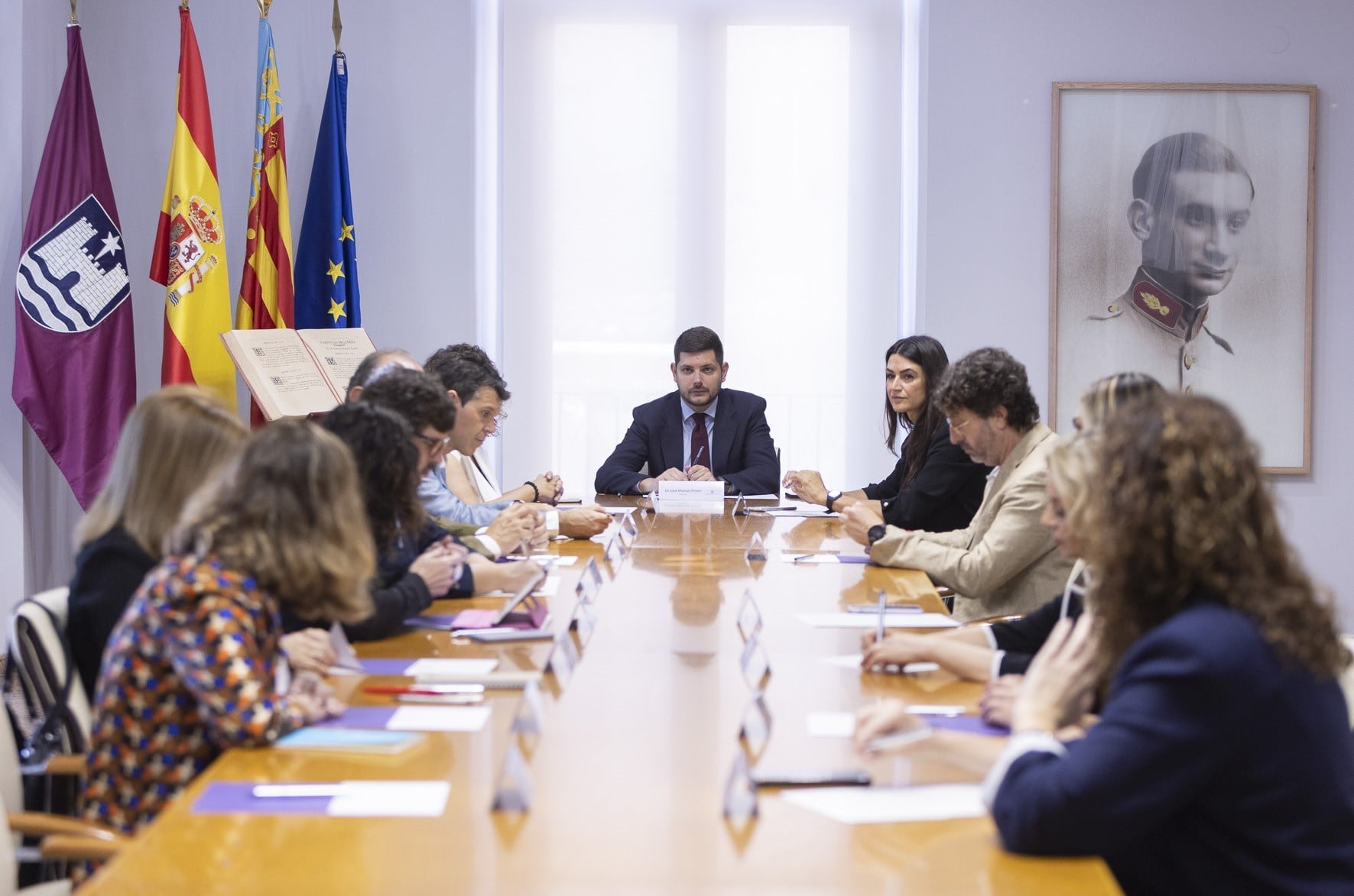 Primera reunión de la legislatura de la Junta de Gobierno Local.