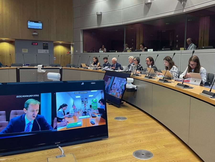 El Secretari d’Estat per a les Relacions amb la Unió Europea i cap negociador, Landry Riba.