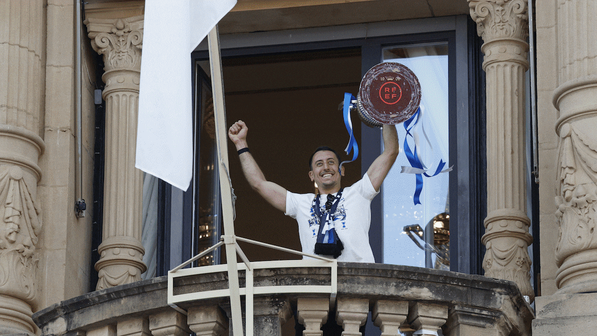 Gipuzkoa se rinde a la Real Sociedad en una celebración para la historia