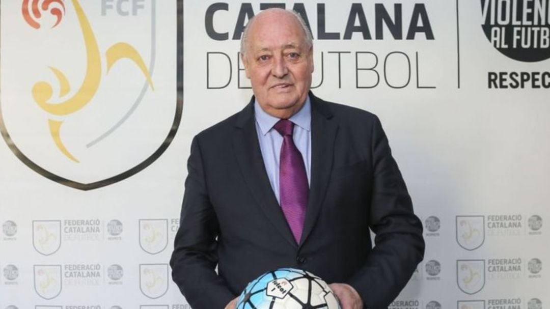 Joan Soteras, president de la Federació Catalana de Futbol