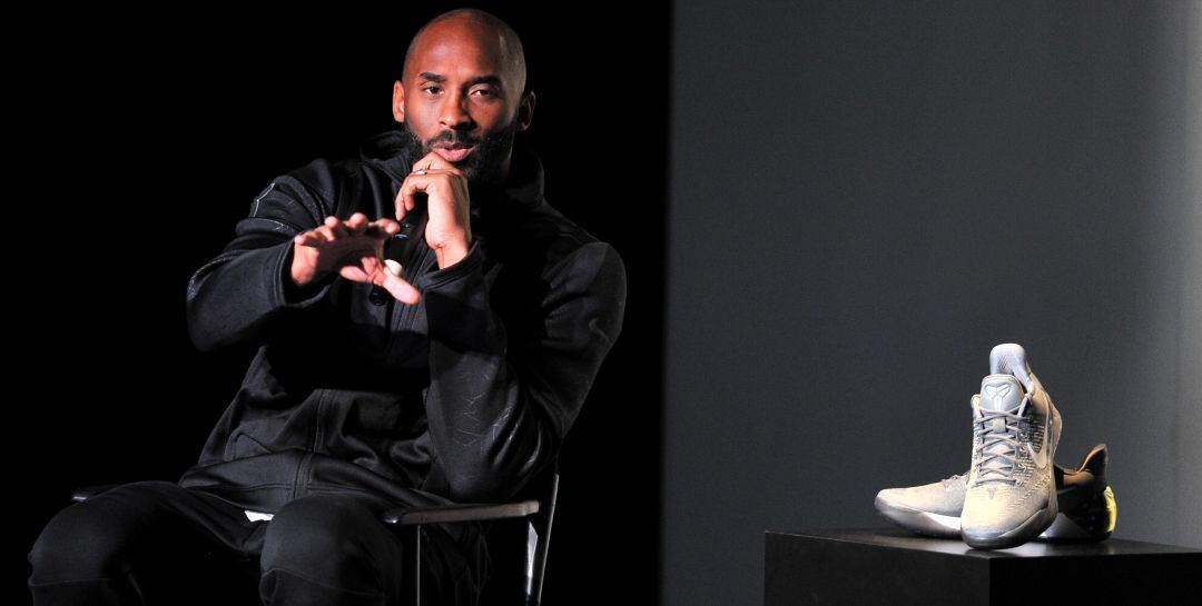 Kobe Bryant, durante una presentación de unas zapatillas de Nike