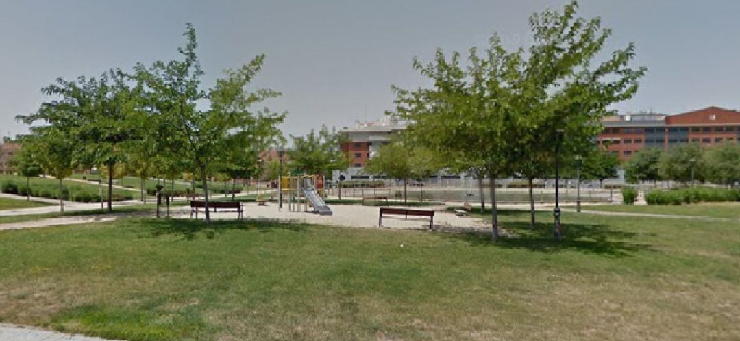 Uno de los parques infantiles de Valdemoro