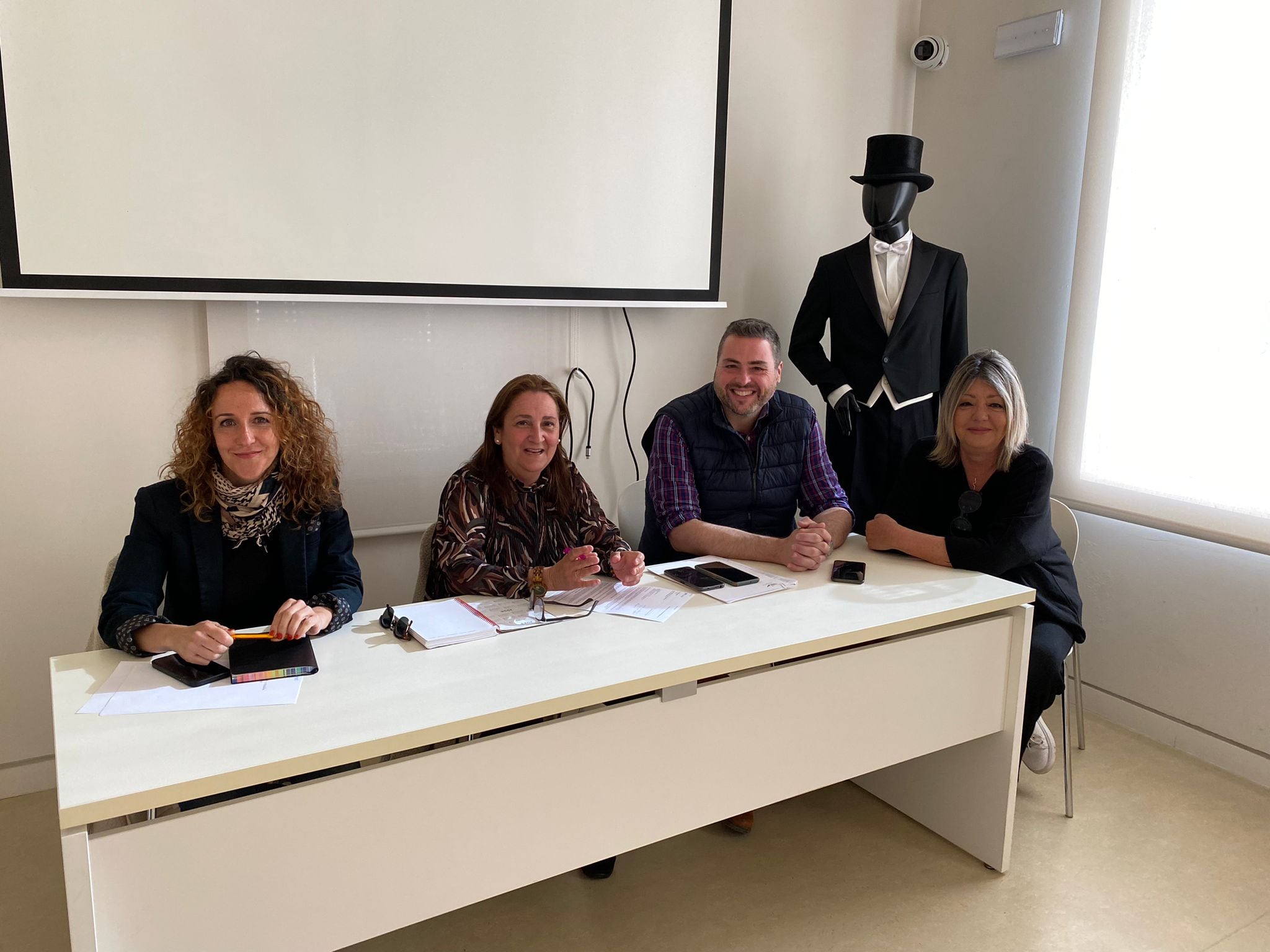 Un momento de la reunión