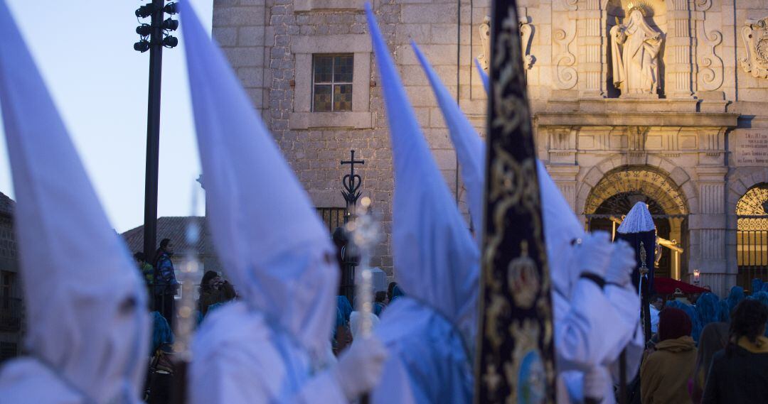 Procesión en Ávila. (Fotografía de archivo)