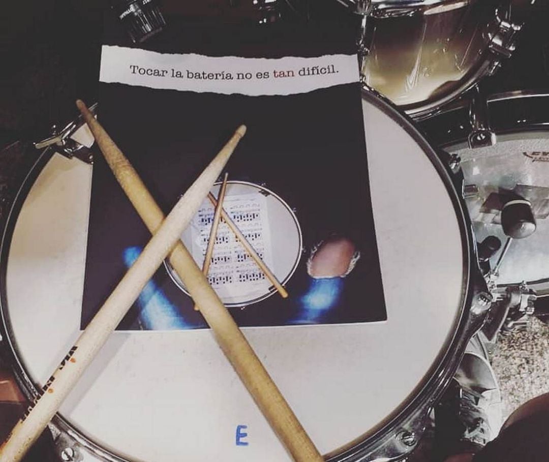 Libro de Borja Mollá 'Tocar la batería no es tan difícil'