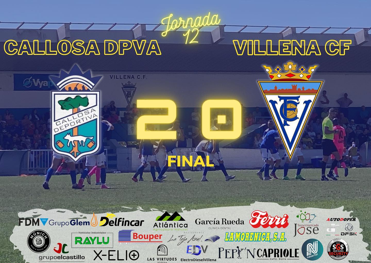 Resultado final del partido