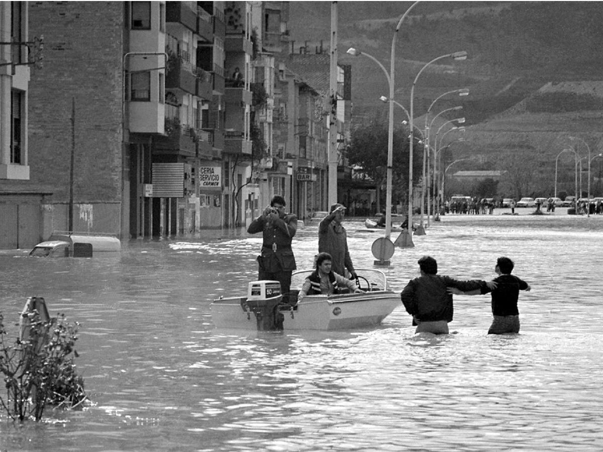 El PSOE de Fraga pide medidas de protección ante inundaciones en el 40 aniversario de la "gran riada"