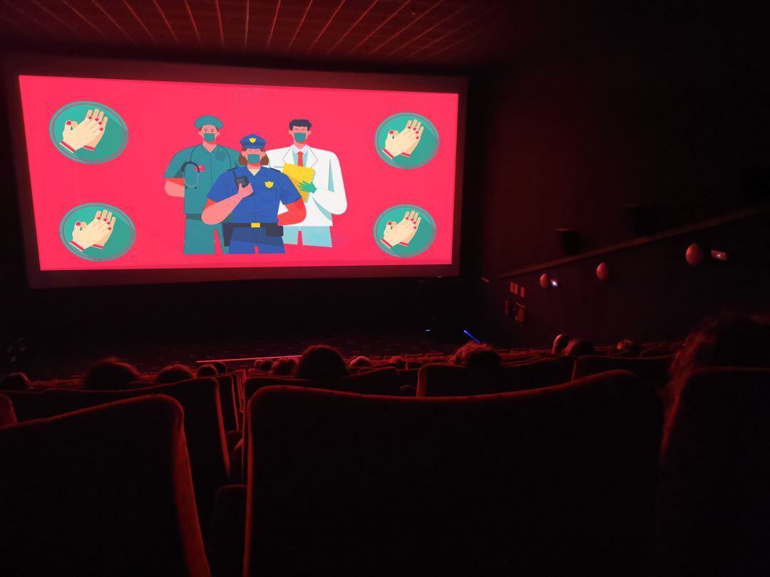 Preestreno de &quot;¡Que suene la música! en los cines La Dehesa, Ponferrada.