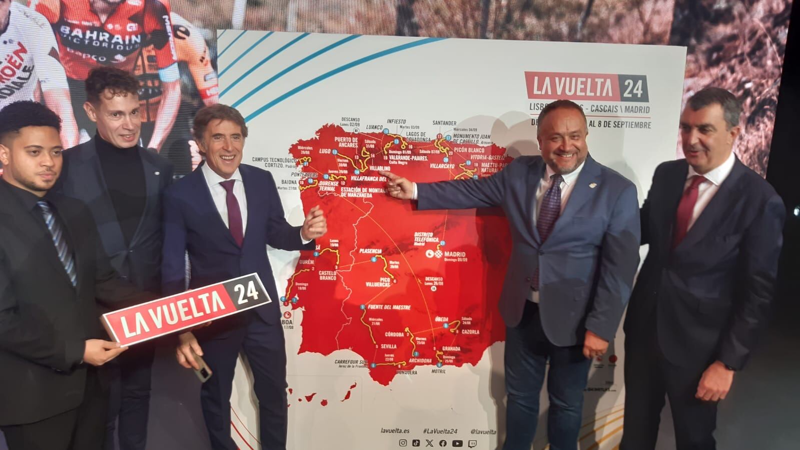 Presentación de la Vuelta Ciclista a España