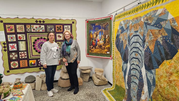 Exposición de Pachtwork, en el Museo de Jódar, a cargo de María Dolores Ruiz Marcos