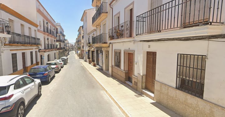 Calle Almendra, en Ronda