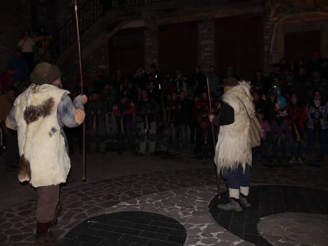 Celebración de San Antón en el Valle de Chistau. Foto: @turismochistau