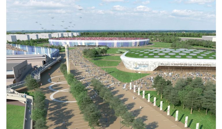 Imatge virtual de l'anella mediterrània.