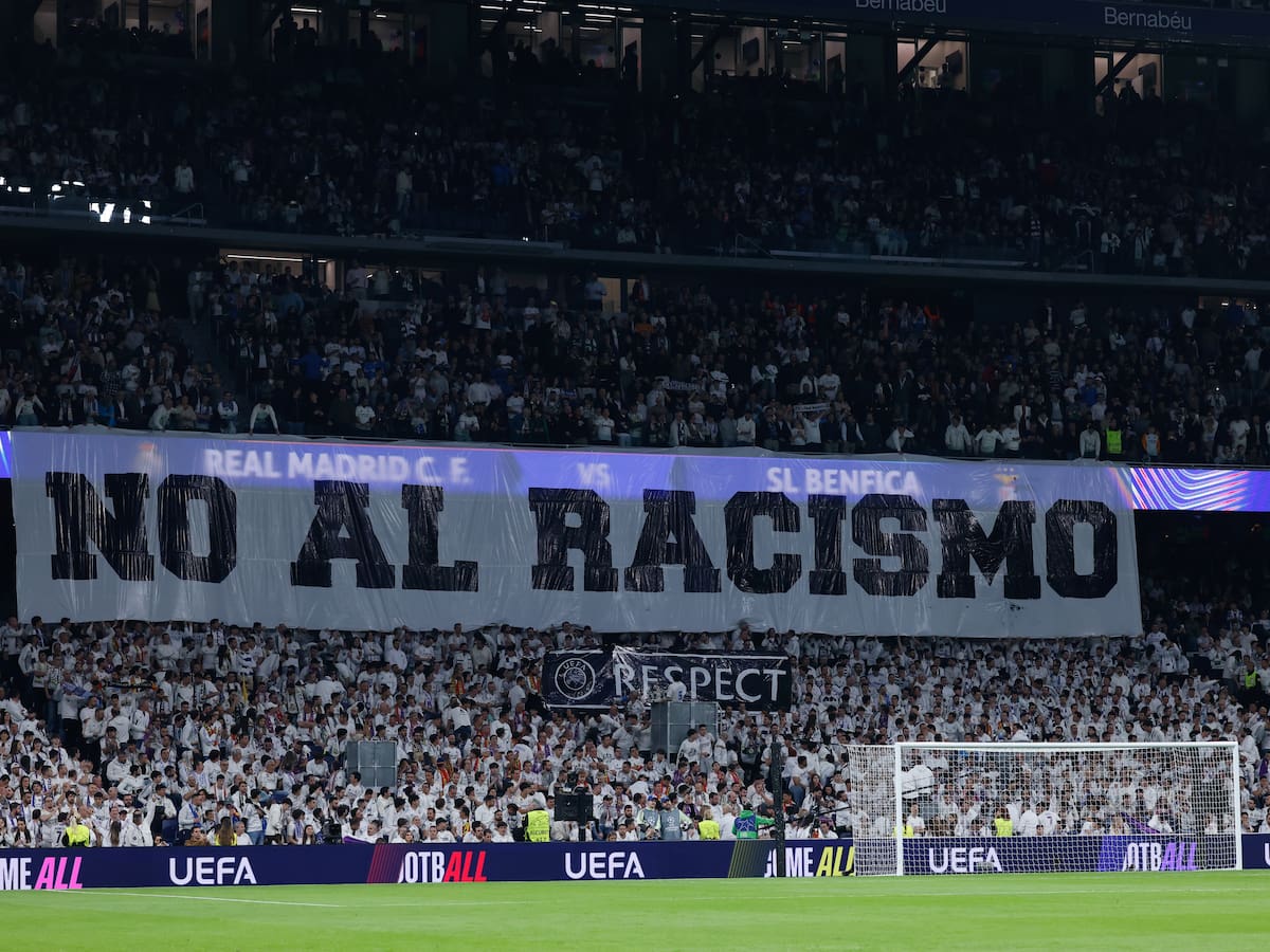 El Real Madrid anuncia que expulsará al socio que realizó un saludo nazi en la grada de animación