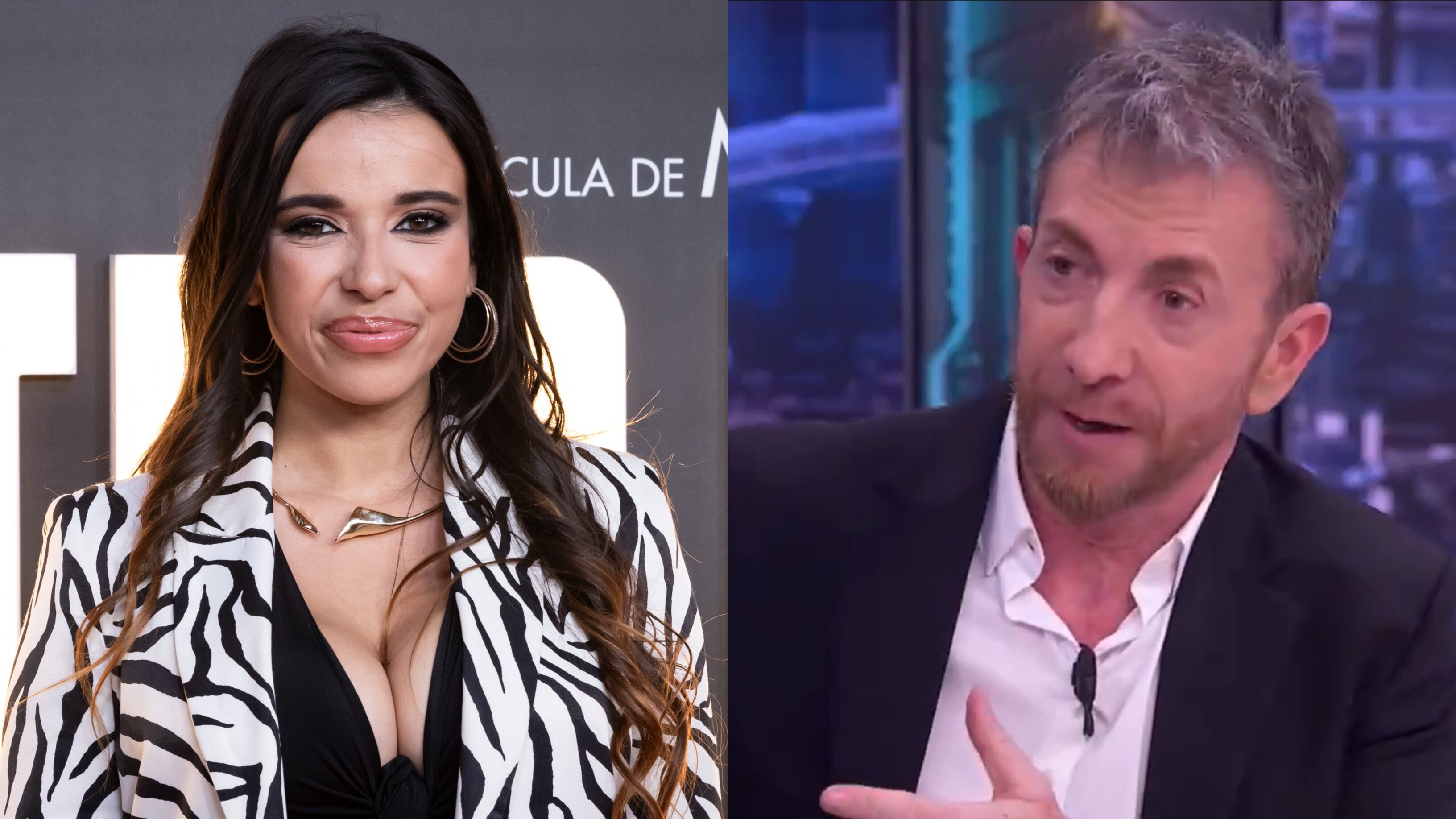 Sarah Santaolalla y Pablo Motos