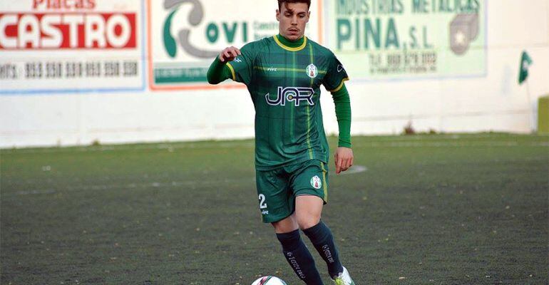 David Ordóñez en su anterior etapa en el Atlético Mancha Real.