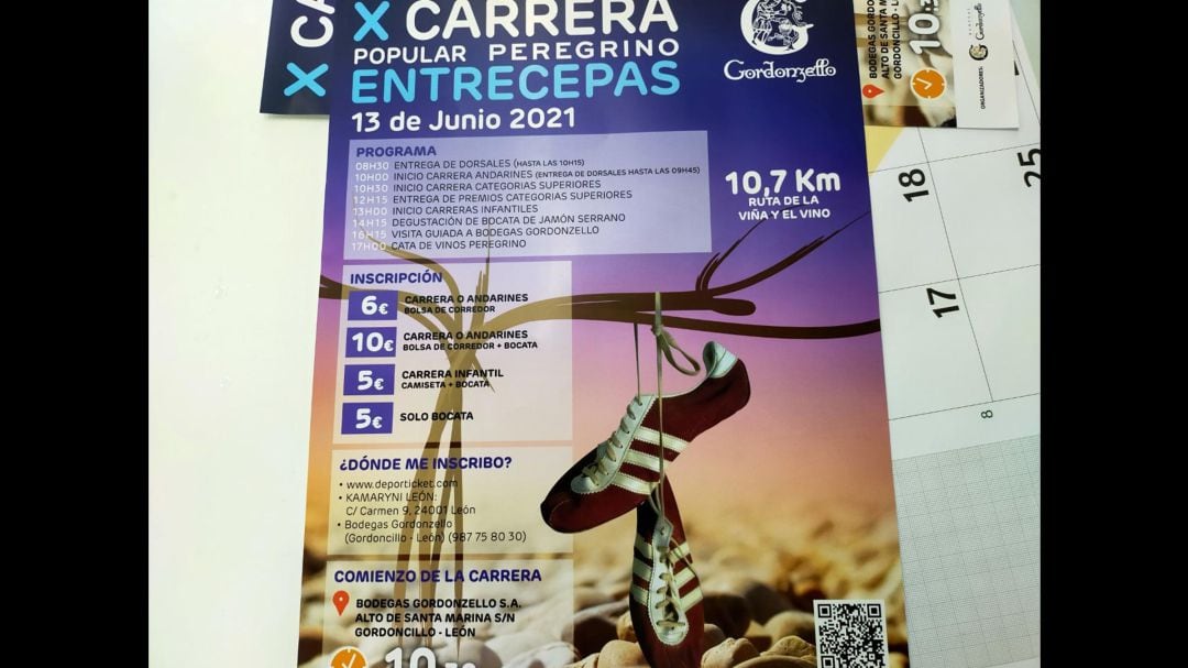 La carrera popular Entrecepas llega a su décima edición 