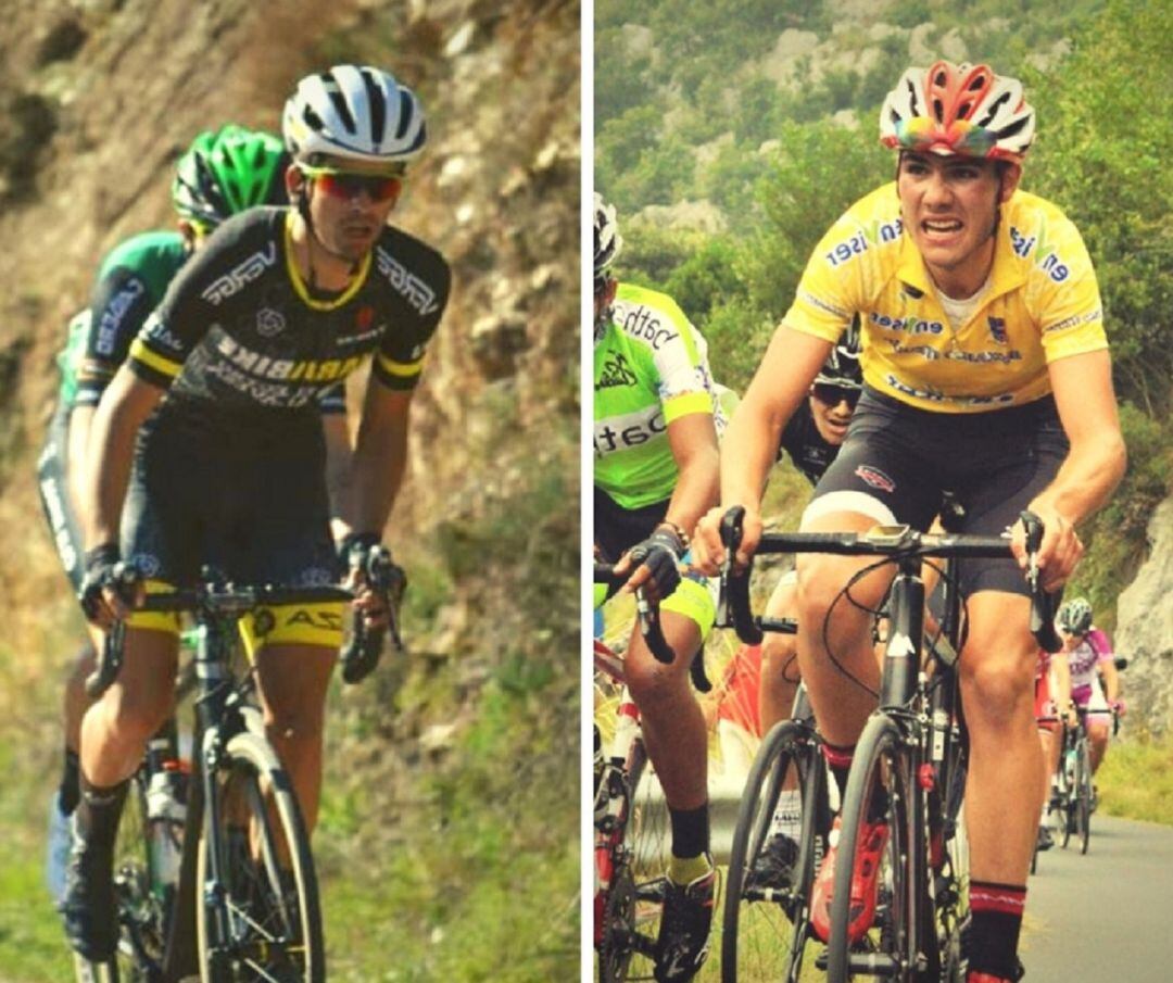 Endika Lázaro y Mario Aparicio (d)