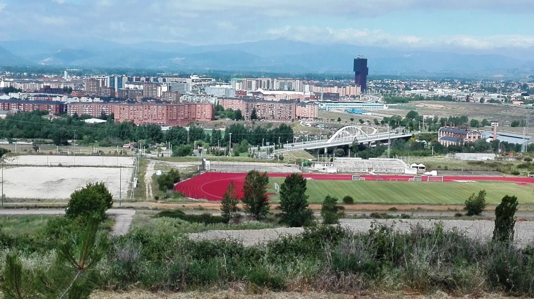 Vista panorámica de Ponferrada