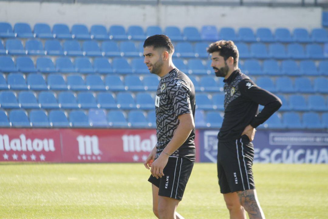 Jona y Carlos Martínez en el Rico Pérez