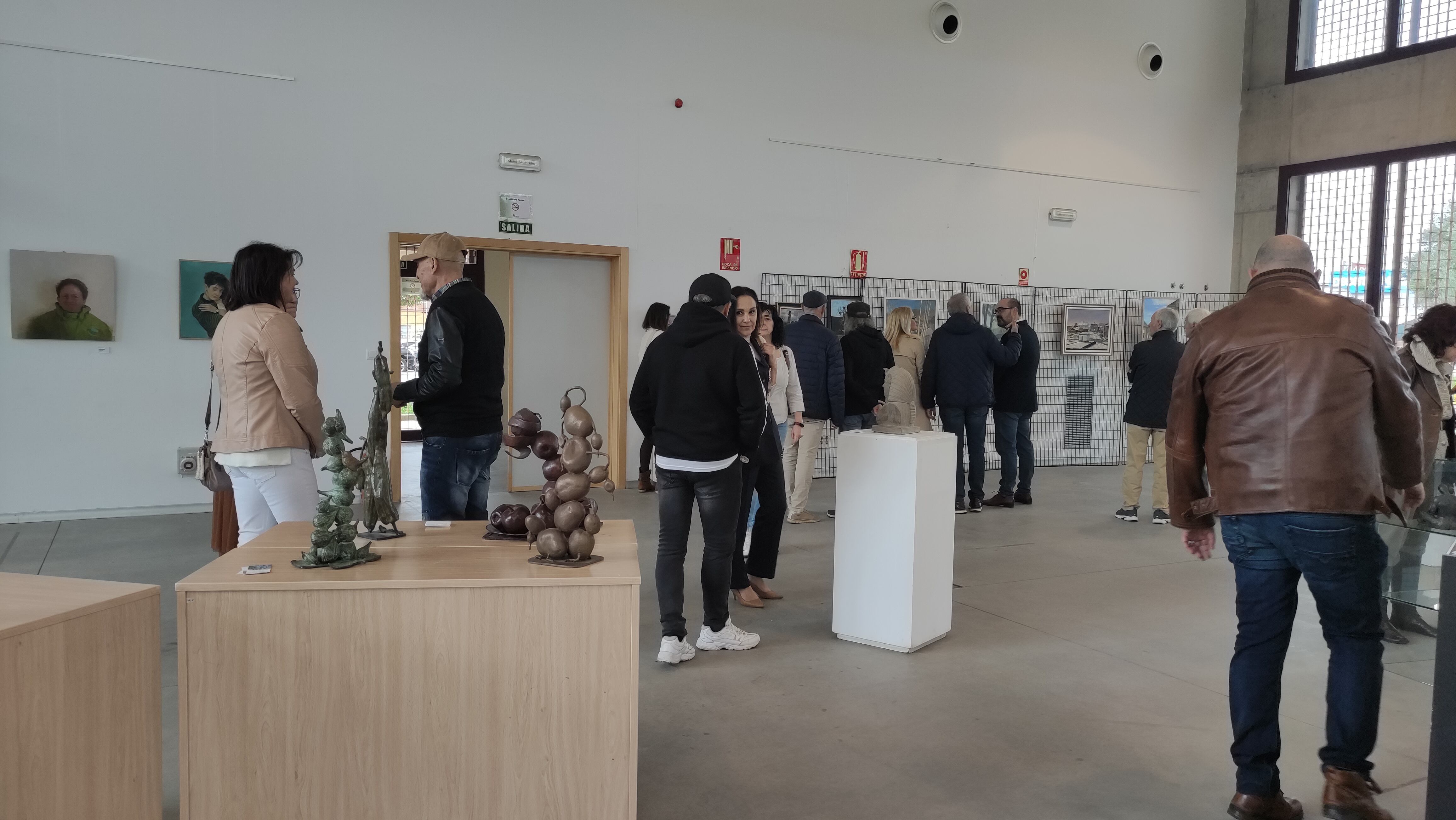 Exposición pintura y escultura en Estación-Arte