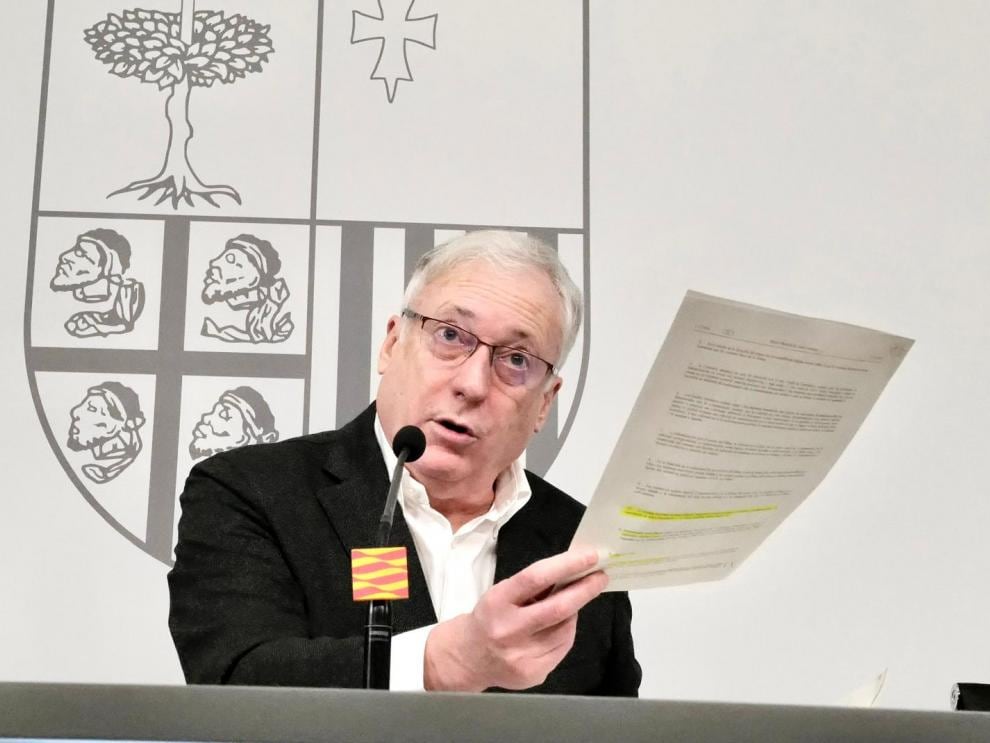 Octavio López, consejero del Gobierno de Aragón