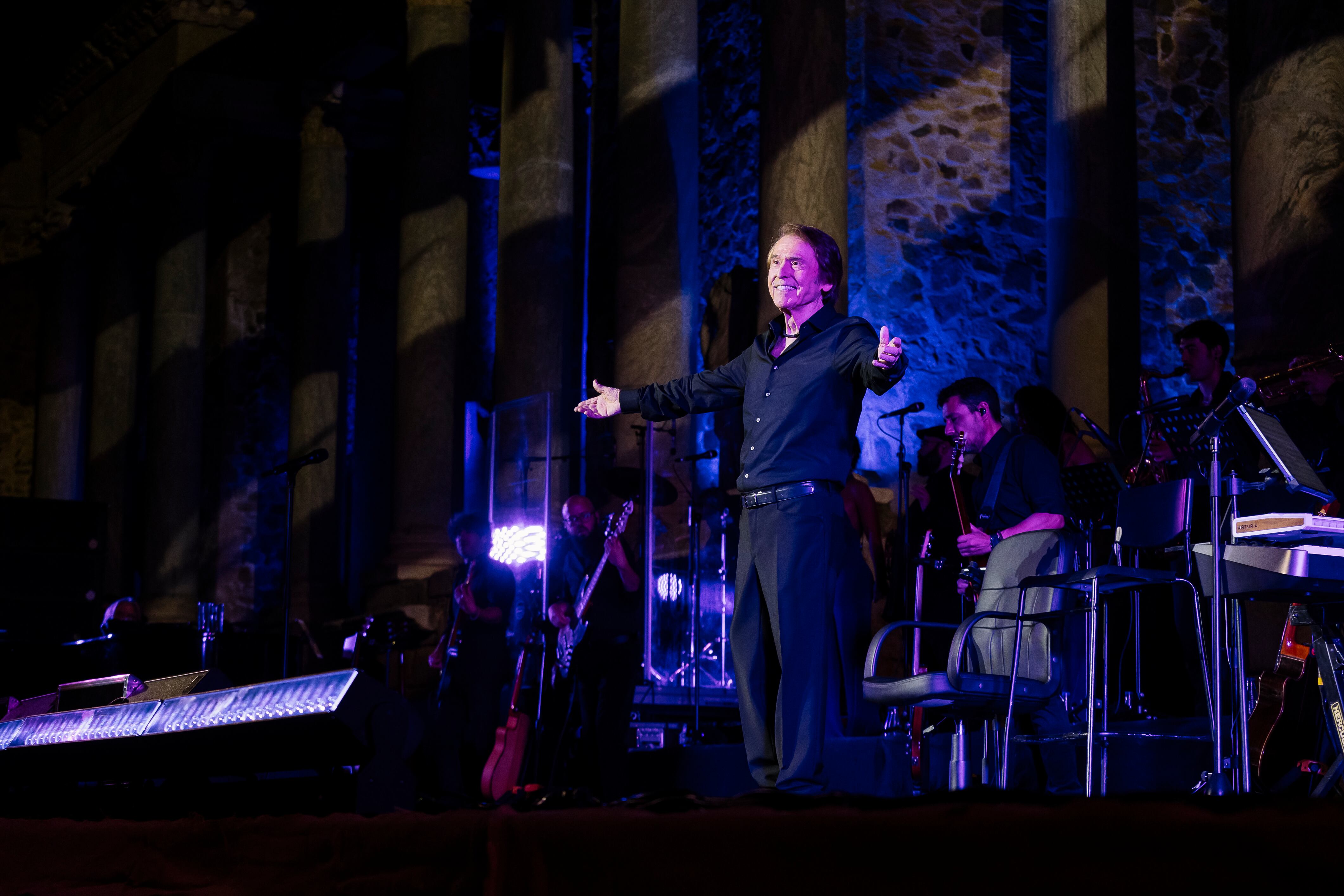 Raphael en el Teatro Romano de Mérida