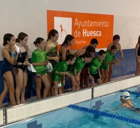 Los nadadores altoaragoneses participan en el Campeonato de Aragón