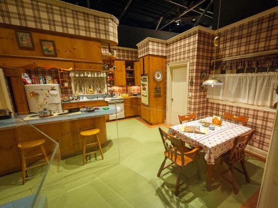 La cocina de la casa de Don Draper y Betty