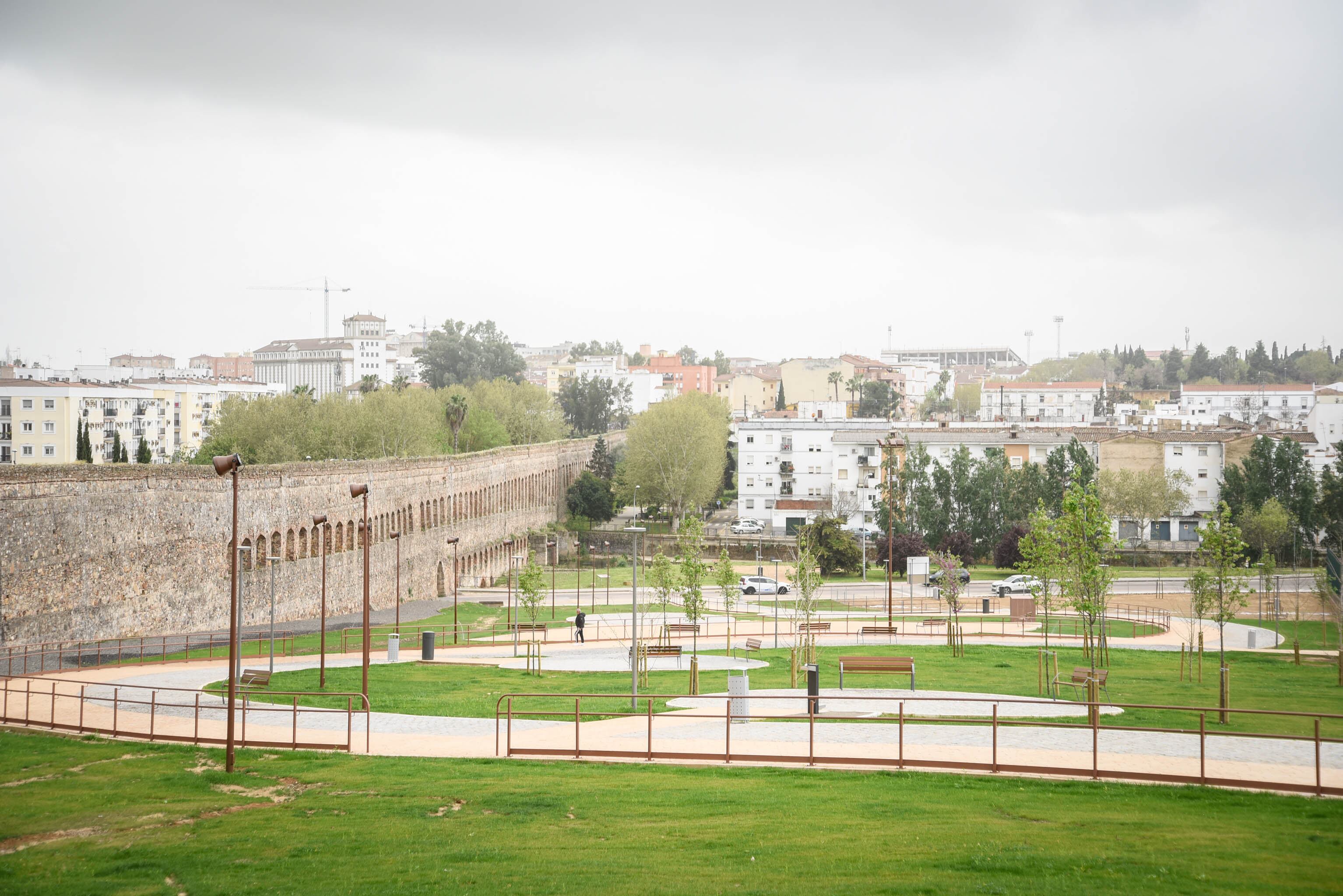 Nueva zona verde acueducto San Lázaro