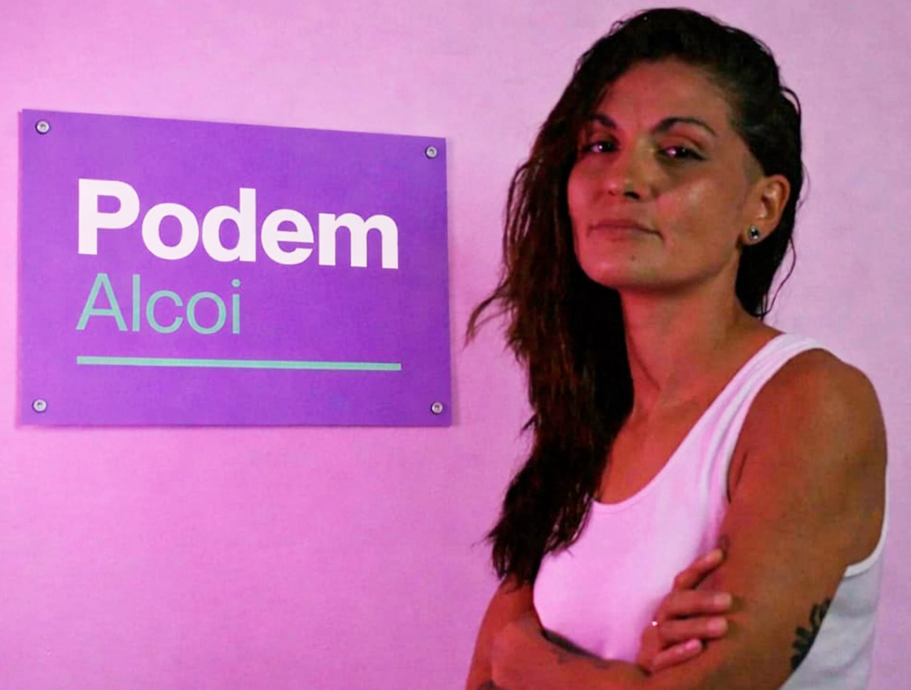 Elisabet Morales, component de Podem Alcoi