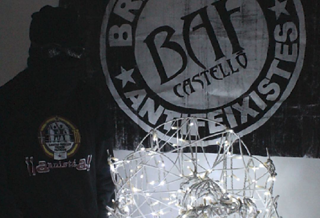 Imagen de un miembro de los BAF y el niño Jesús &quot;secuestrado&quot;