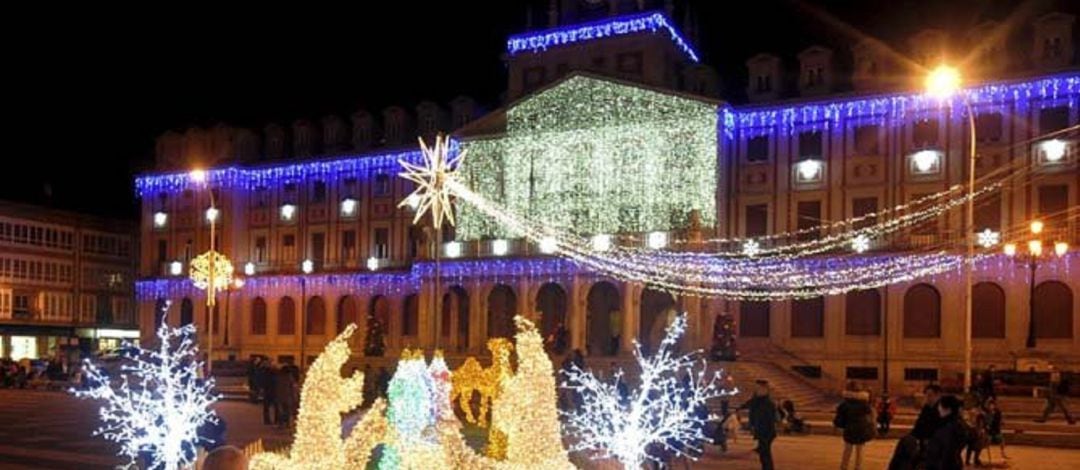 Plaza de Armas en Navidad