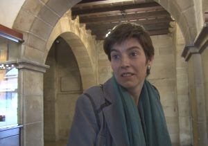 L&#039;ex tinent d&#039;alcalde a l&#039;interior de la Paeria, just després que Antifrau revisés el seu ordinador