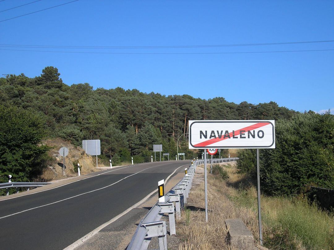 N-234 en el término municipal de Navaleno (Soria)