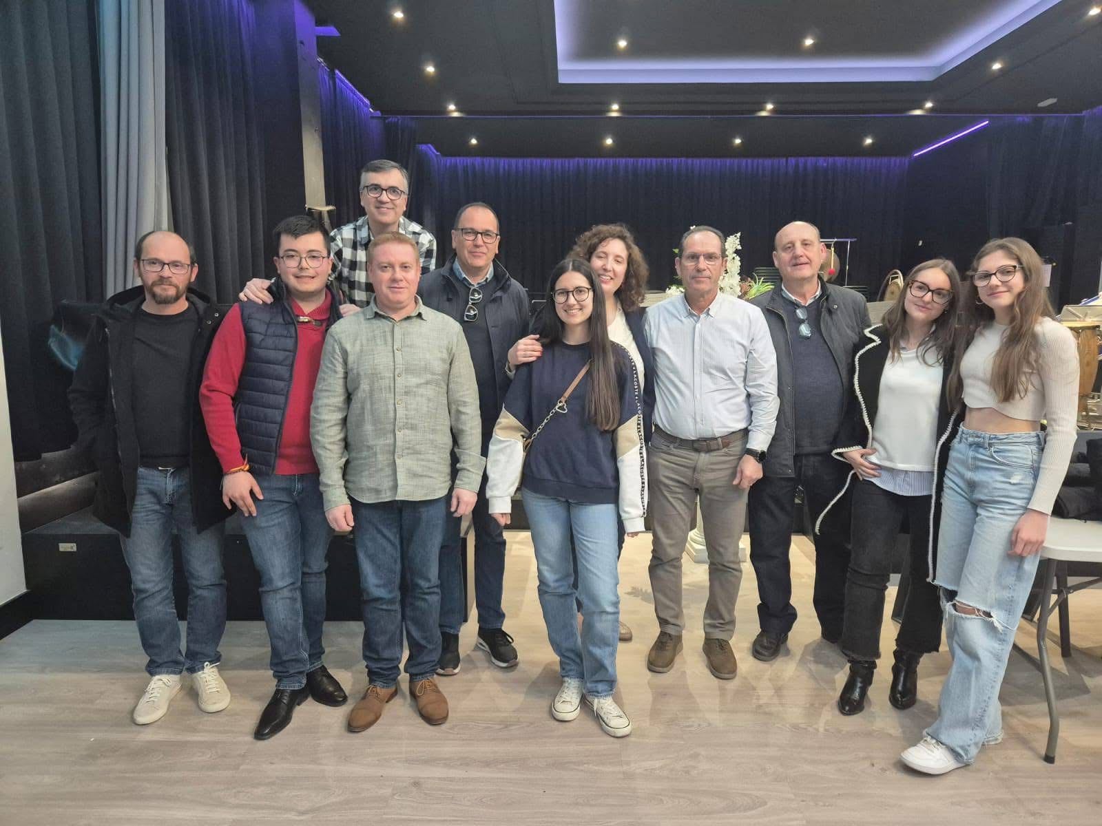 Nuevo equipo de la Comisión de la Banda