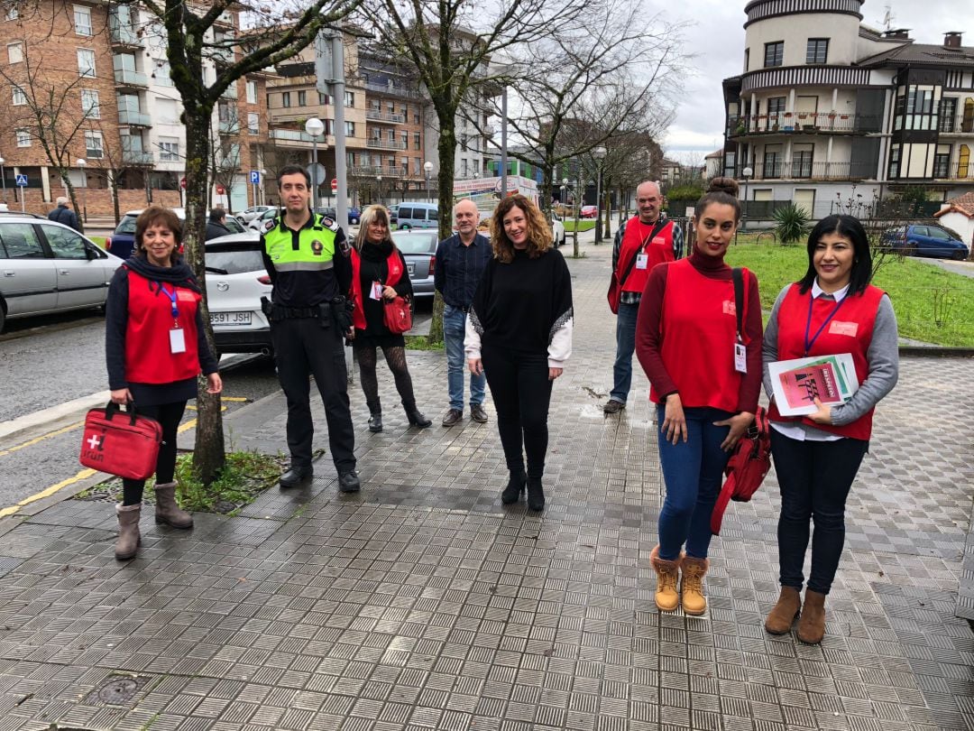 El equipo de agentes cívicos que velan por el cumplimiento de las ordenanzas municipales en las calles.