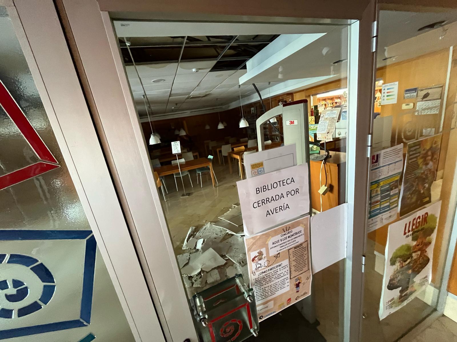 Así continúa este martes la sala infantil de la Biblioteca Central de Benidorm