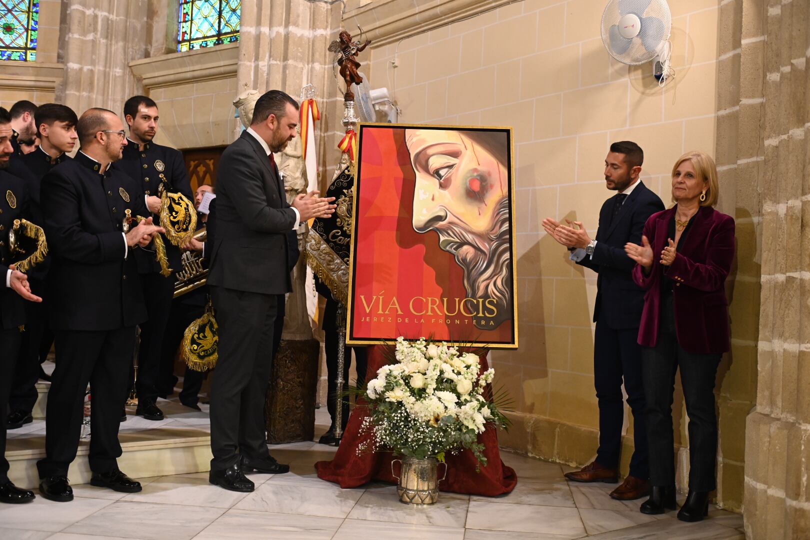 Presentación del cartel del Vía Crucis 2024